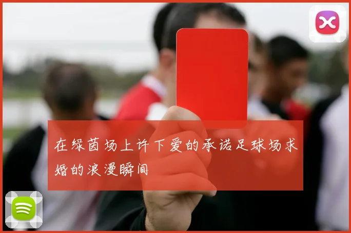 在绿茵场上许下爱的承诺足球场求婚的浪漫瞬间